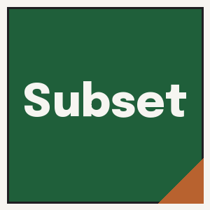 Subset